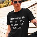 Search for introvert tshirts Anti social