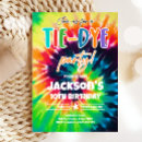 Search for tie dye invitations Peace love party