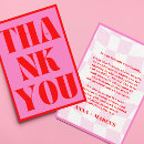 Search for 70s thank you cards Bold typography