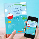 Search for fishing baby shower invitations Gender neutral