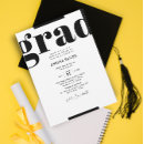 Search for grad graduation invitations stylish
