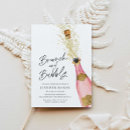 Search for bridal party invitations brunch and bubbly