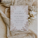 Search for rose wedding invitations Real foil
