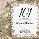 Search for 100 year celebration invitations Modern