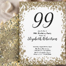 Search for 99th birthday invitations Modern