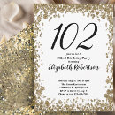 Search for 100 year celebration invitations Modern