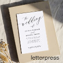 Search for letterpress wedding invitations Simple