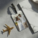 Search for newlyweds luggage tags Minimalist