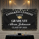Search for black and gold graduation banners Senior