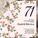 Search for 71st birthday invitations Modern