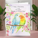 Search for for son and daughter in law anniversary cards Bird