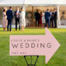 Search for pink wedding signs Modern