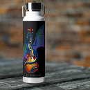 Search for music water bottles Blue