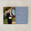 Search for catholic thank you cards Dusty blue
