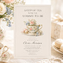 Search for tea shower invitations Vintage tea party