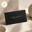 Search for gold foil business cards Consultant