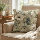 Search for green and cream pillows Sage