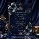 Search for floral quinceanera invitations Gold