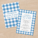 Search for light blue invitations Plaid