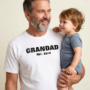 Search for new grandparent tshirts First time grandpa