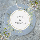 Search for greenery wedding favor tags Dusty blue