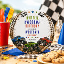 Search for checkered flag stickers Boys birthday