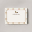 Search for gingham thank you cards Mallard duck