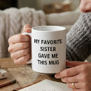 Search for sister in law mugs Birthday