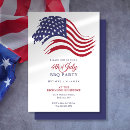 Search for pool 4th of july invitations Stars and stripes