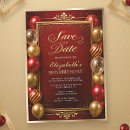 Search for save the date 50th birthday invitations Elegant