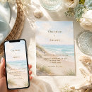 Search for watercolor beach wedding invitations Summer