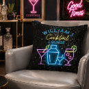 Search for neon pillows Cocktail party