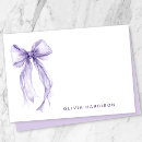 Search for purple note cards Girly