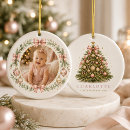 Search for pink ornaments Baby first christmas