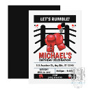 Search for boxing birthday invitations Retro