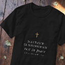 Search for rest in peace tshirts Funeral