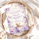 Search for luxury baby shower invitations Coquette bow
