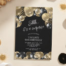 Search for gold 60th birthday invitations Script typography