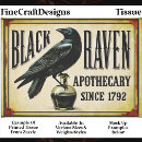 Search for raven tissue paper Victorian