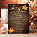 Search for maple leaf wedding invitations Fall