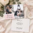 Search for classic wedding thank you cards Sophisticated