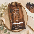 Search for deer wedding invitations Rustic wood