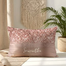 Search for rose gold pillows Sparkle
