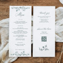 Search for emerald green menus Elegant