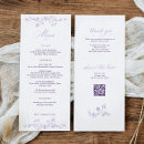 Search for lavender dinner menus Elegant