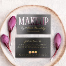 Search for glossy black business cards For her