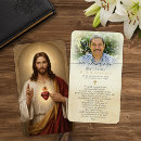 Search for sacred heart prayer cards In loving memory