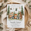 Search for raccoon baby shower invitations Owl bear rabbit
