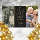 Search for 50th anniversary banners Black and gold