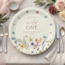 Search for wildflower plates Birthday party